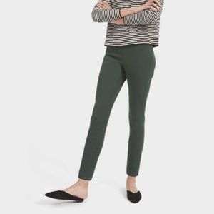 Everlane dark green work pant